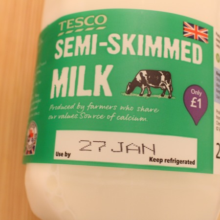 Semi skimmed milk - 2.27 litres for £1