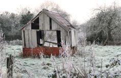 Old shed on Frosty Morning 21st January 2016
