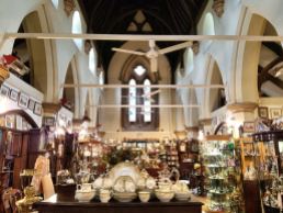Trinity Antiques Centre in the old Holy Trinity Church, Horncastle