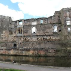 Newark Castle ruins from the River Trent